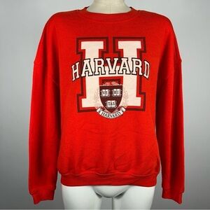 Harvard Crimson Crewneck Sweater Size S